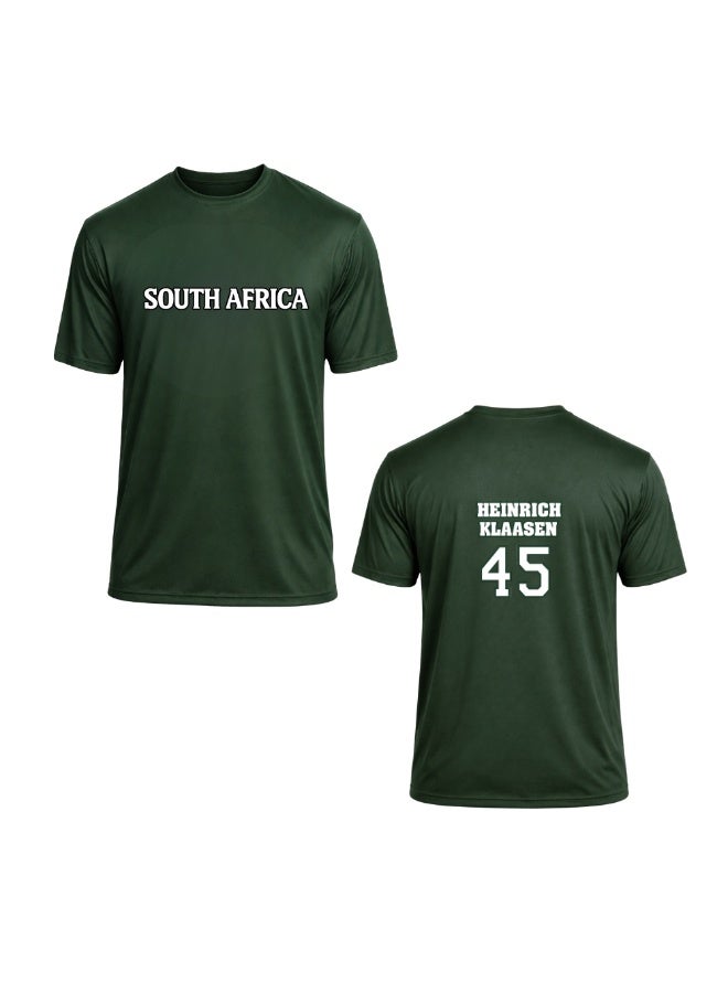 PRINTSHOP4ME South Africa jersey for Adults - South Africa Sports Dry-Fit T-Shirt for Men and Women - South Africa Sports Team Jersey For unisex Adults - Perfect for Sports Matches and Everyday Wear - Image 1